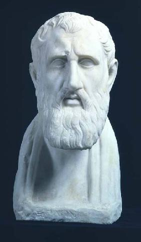 Portrait bust of Zeno of Citium (334-262 BC)