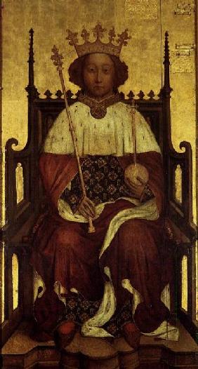 Portrait of Richard II (1367-1400)