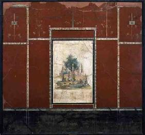 Rustic Landscapefrom the Red room in the Villa of Agrippa Postumus at Boscotrecase