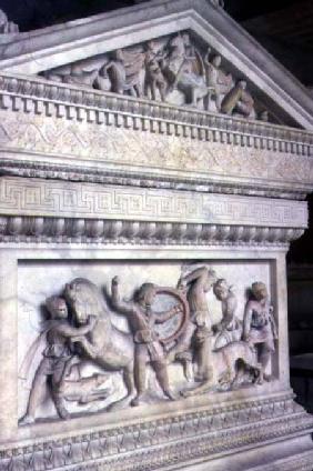Sarcophagus of Alexander the Great (356-323 BC)