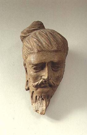 Terracotta head of a sageKashmir