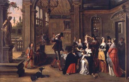 A Game of Forfeits van Anthonie Palamedesz
