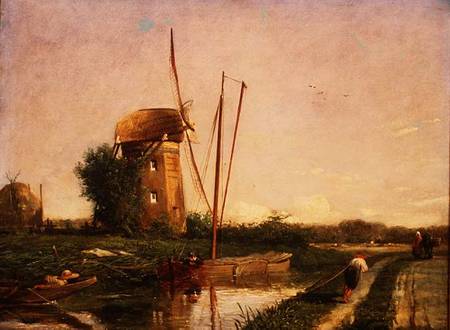 A Mill on the Hague van Anthony Mark