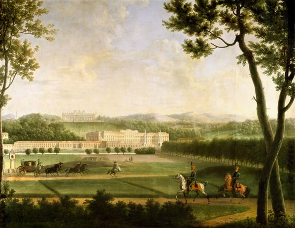 Schloss Schonbrunn van Antoine Bidauld
