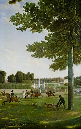 The Open Space in Front of the Grand Trianon