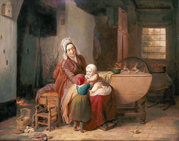 The Happy Mother van Antoine de Bruycker