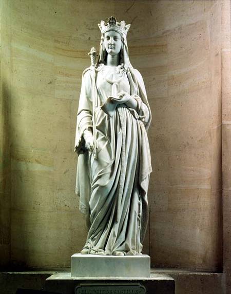 Blanche of Castile (1188-1252) Queen of France van Antoine Etex