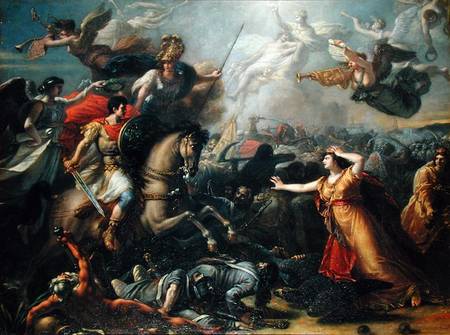 Allegory of the Battle of Marengo van Antoine Francois Callet