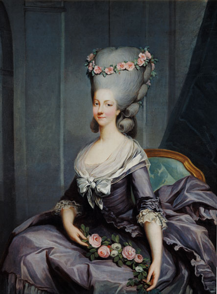 Marie-Therese de Savoie-Carignan (1749-92) Princess of Lamballe van Antoine Francois Callet