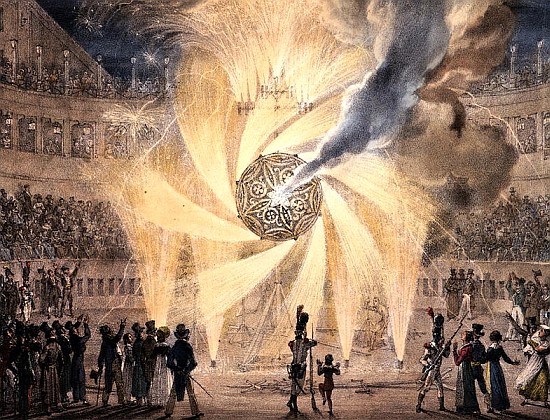 Fireworks van Antoine Jean-Baptiste Thomas