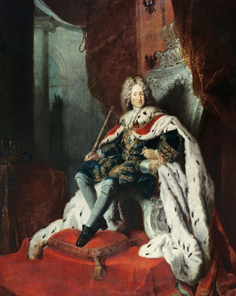 King Frederick I of Prussia van Antoine Pesne