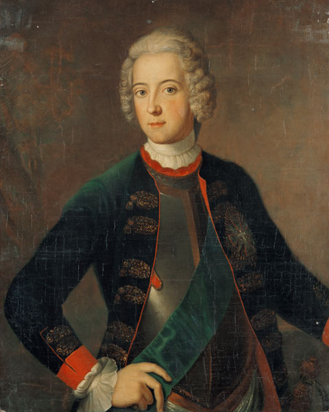 Crown Prince Frederick II van Antoine Pesne