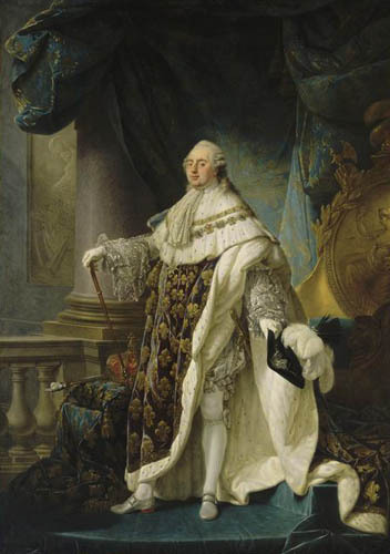 Ludwig XVI., König von Frankreich van Antoine François von Callet