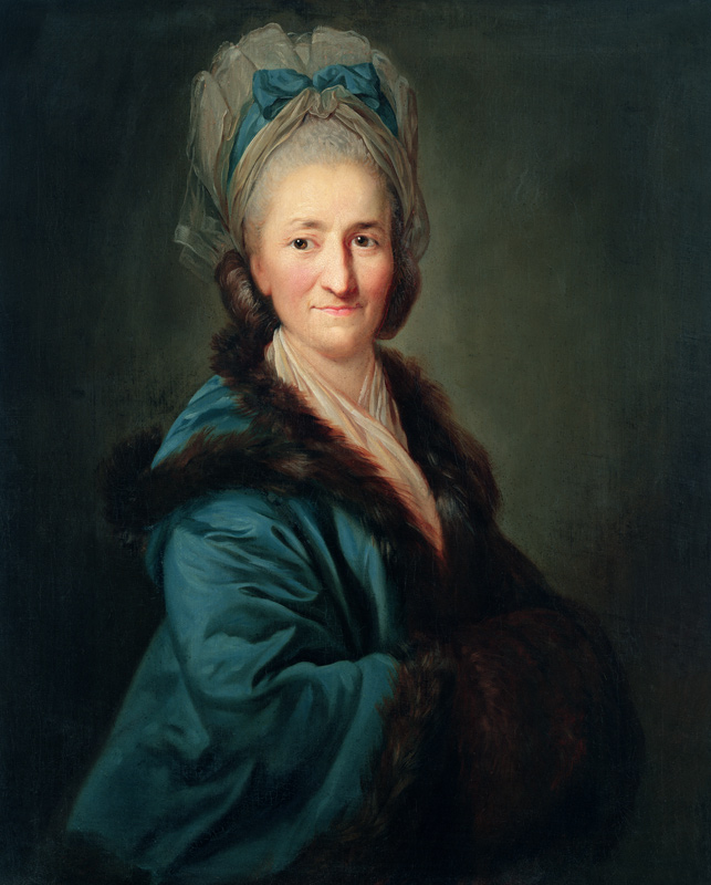 Portrait of an Old Woman van Anton Graff