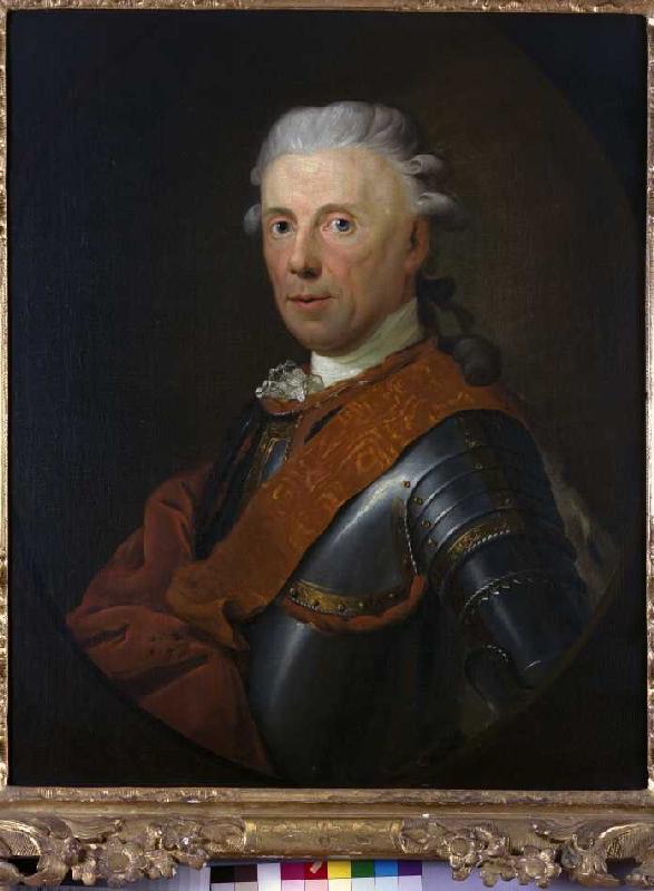 Friedrich Heinrich Ludwig Prinz von Preußen (1726-1802) van Anton Graff