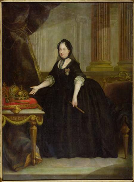 Maria Theresa (1717-80) Empress of Austria van Anton von Maron