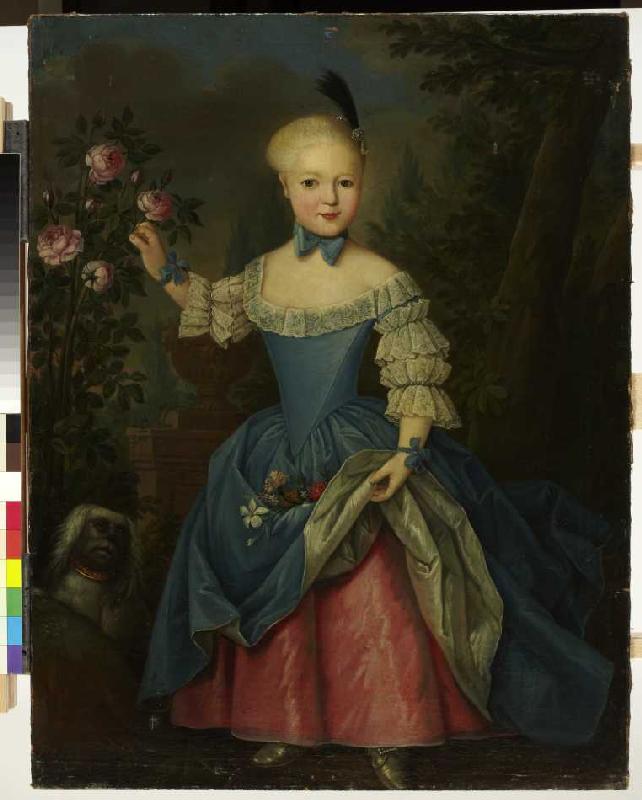 Bildnis der Henriette von Holzhausen (1753-1831) van Anton Wilhelm Tischbein