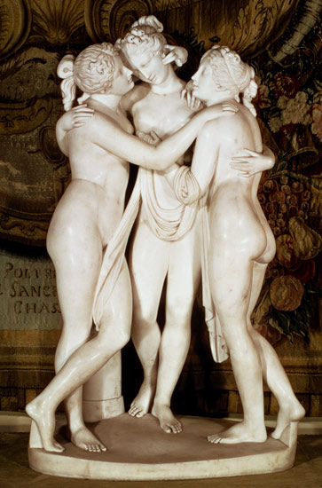 Three Graces van Antonio  Canova