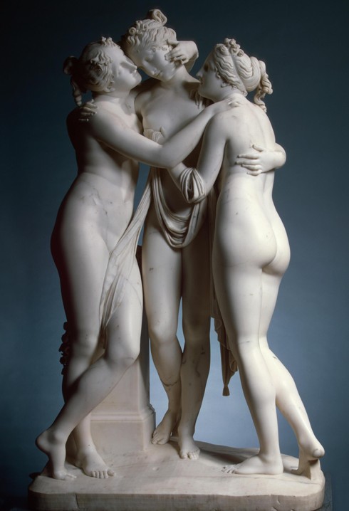 The Three Graces van Antonio Canova