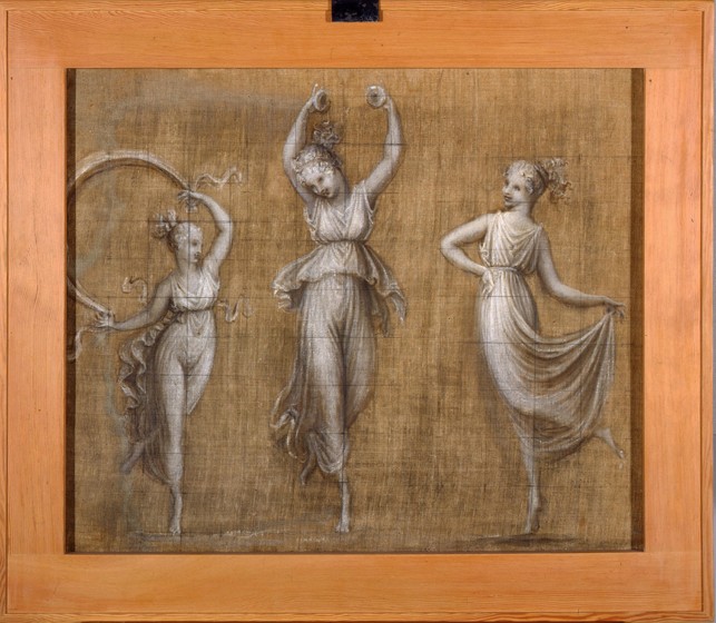 Three dancers van Antonio Canova