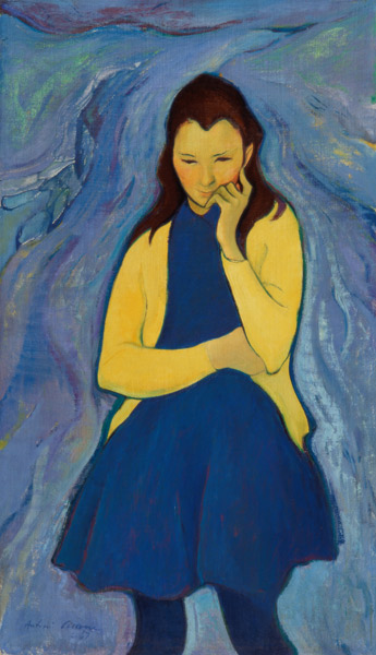 Margaret, Irish Girl, 1967 (oil on canvas)  van Antonio  Ciccone