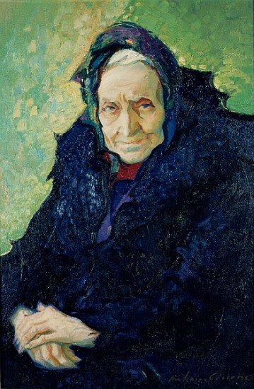 Elettra in Violet Blue, 1966-67 (oil on canvas)  van Antonio  Ciccone