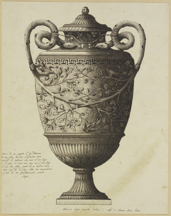 A vase van Antonio Isopi