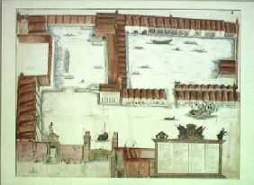 Plan of the Arsenale, Venice  on