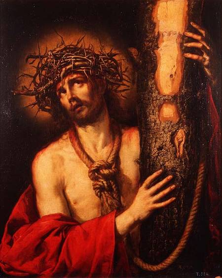 Christ, Man of Sorrows van Antonio Pereda y Salgado