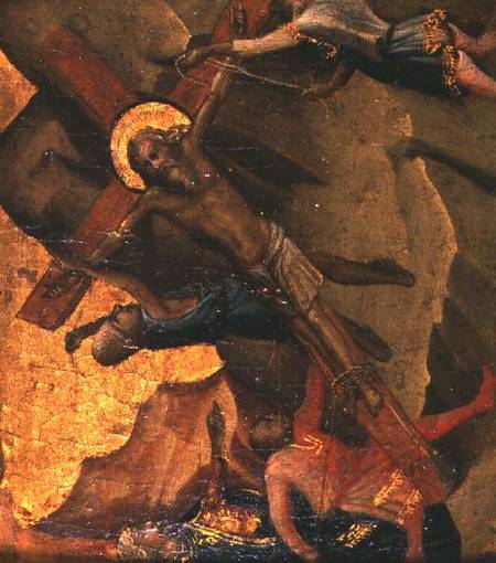 The Martyrdom of St. Andrew (panel) van Arcangelo  di Cola da Camerino