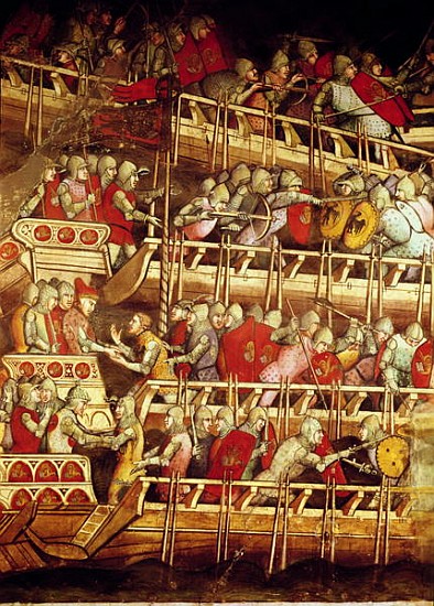 The History of Pope Alexander III (1105-81): The Venetian Fleet Victorious over that of Emperor Fred van Aretino Luca Spinello or Spinelli