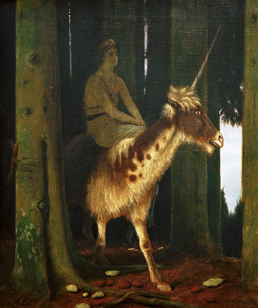 Das Schweigen des Waldes van Arnold Böcklin
