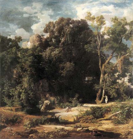 Römische Landschaft van Arnold Böcklin