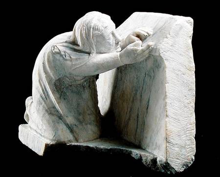 Thirsty old woman, from the dismantled Fontana Minore van Arnolfo  di Cambio