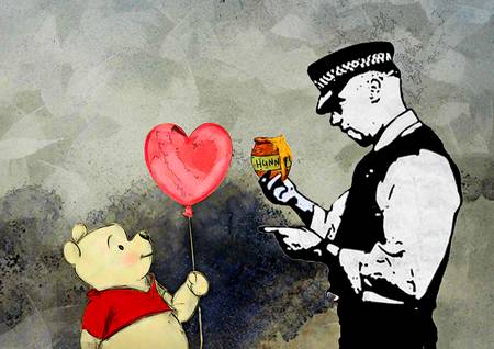 Banksy, Hello Winnie The Pooh