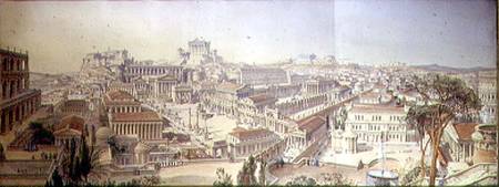 Rome As it Was, Restored After Existing Remains van Arthur Ashpitel