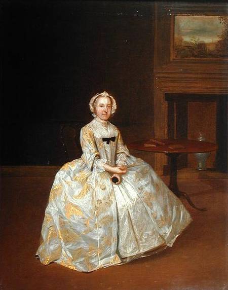 Portrait of Miss Elizabeth Hemyng van Arthur Devis