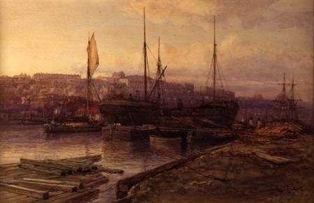 Bristol Docks van Arthur Wilde Parsons
