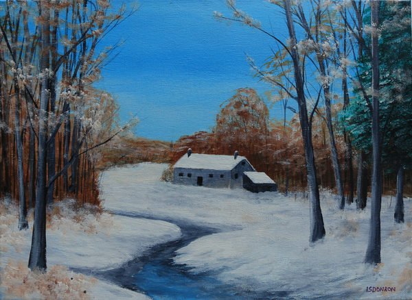 Winter in Vermont van ArtLifting ArtLifting