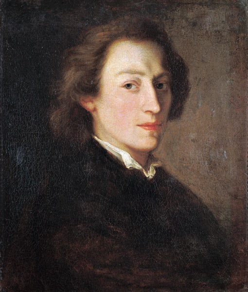 Frederic Chopin (1810-49) van Ary Scheffer