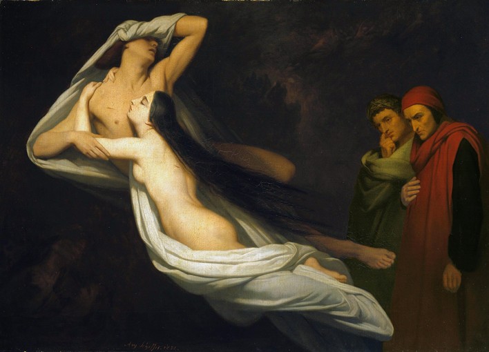 Paolo and Francesca van Ary Scheffer