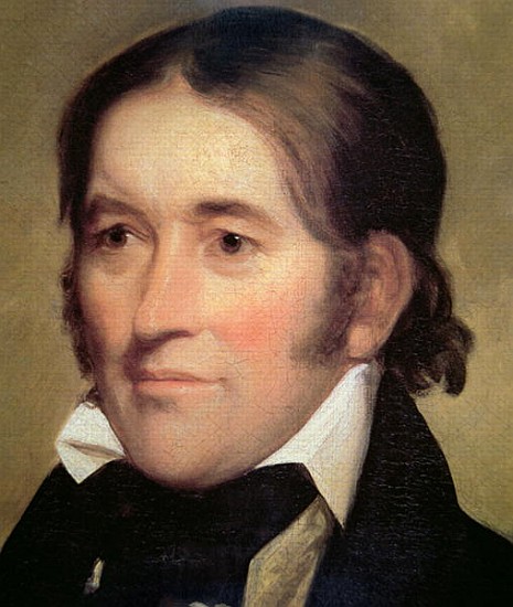 David (Davy) Crockett (1786-1836) 1834 van (attr. to) John Neagle