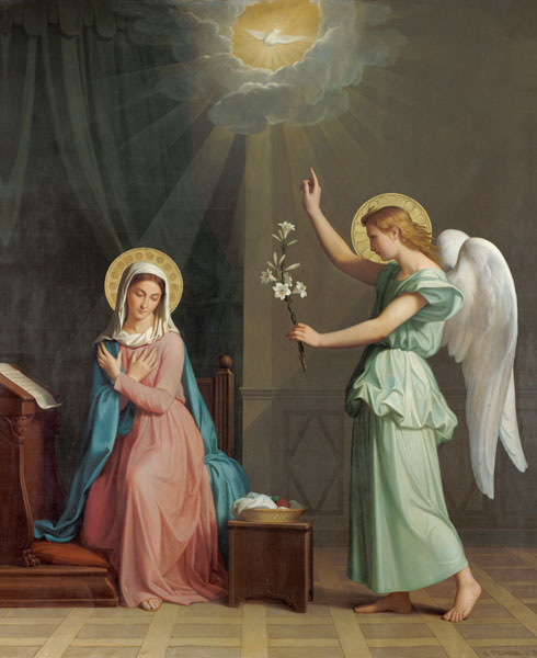 The Annunciation van Auguste Pichon
