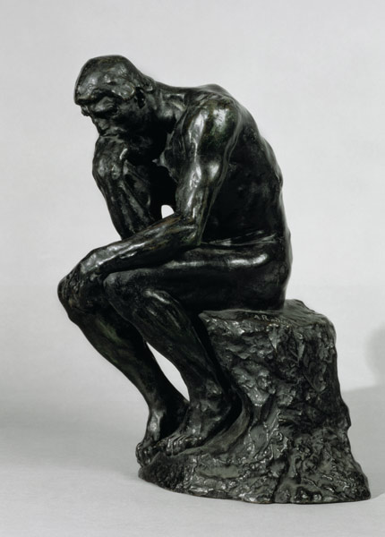 The Thinker (Le Penseur) van Auguste Rodin