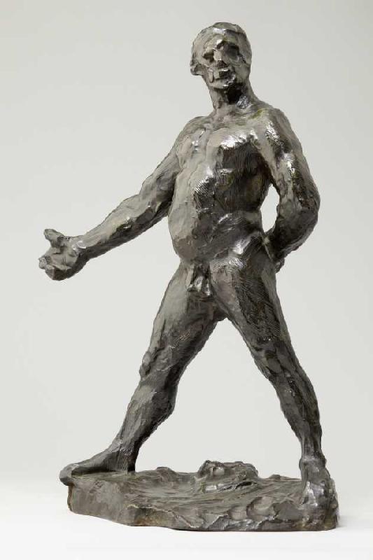Balzac, Aktstudie van Auguste Rodin