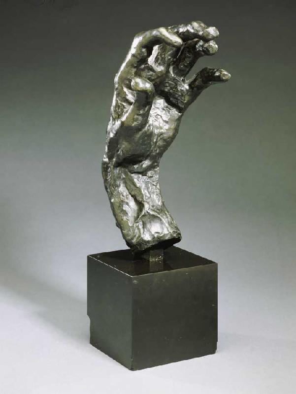 Große linke Hand. van Auguste Rodin