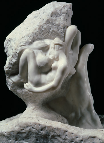 The Hand of God, or The Creation van Auguste Rodin
