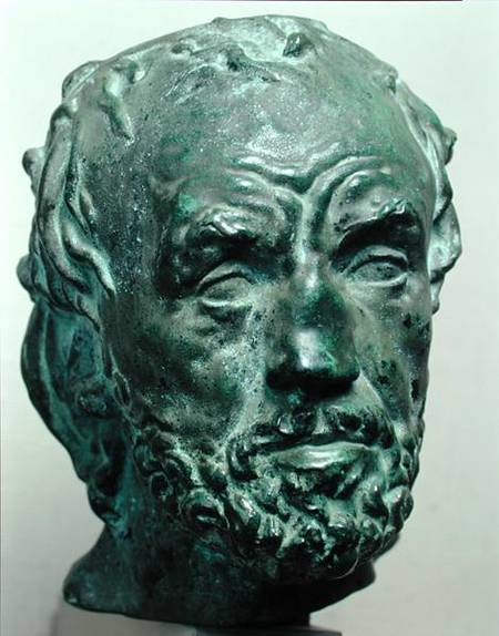 Man with a Broken Nose van Auguste Rodin