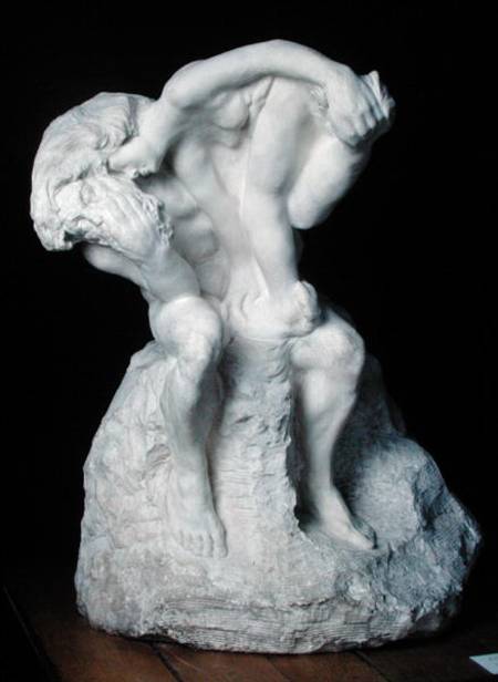 The Sculptor and his Muse van Auguste Rodin