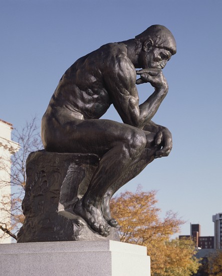 The Thinker van Auguste Rodin